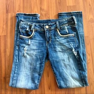 Vigoss Straight Leg Denim Jeans